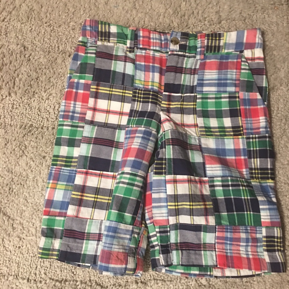Plaid boys Ralph Lauren shorts size 8